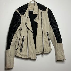 BLANK NYC moto jacket